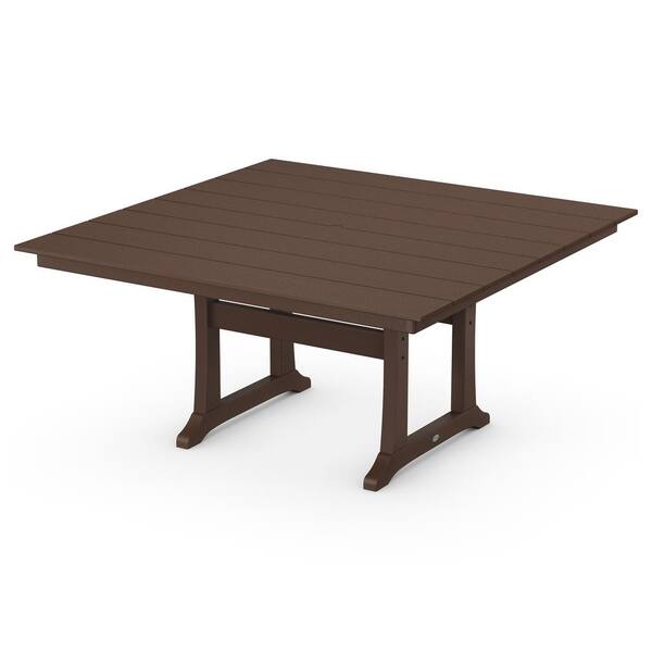 mahogany outdoor dining table