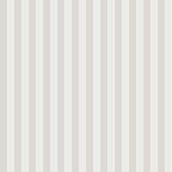 Unbranded Little Explorers 2-Grey Vertical Ribbon Stripe Matte Finish Non-Pasted Non-Woven Wallpaper Roll