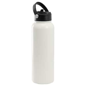 Marina 38 oz. stainless steel Thermal Bottle with Lid in Cream