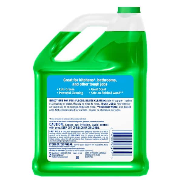 Mr. Clean 128 oz. Gain Scent Multi-Purpose Cleaner 003700096435 - The Home  Depot