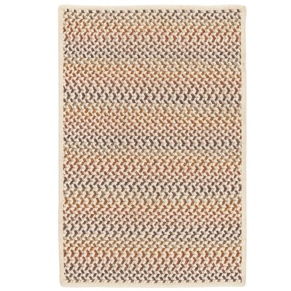 Home Decorators Collection Parkside Autumn Mix 2 ft. x 6 ft. Braided Runner Rug