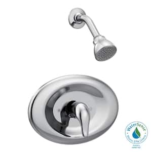 Chateau Posi-Temp Eco-Performance Single-Handle 1-Spray Shower Faucet in Chrome (Valve Included)