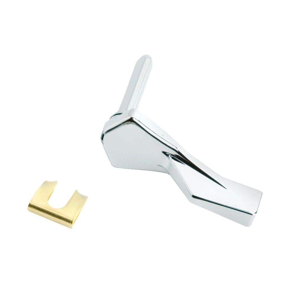 Polished Chrome Diverter Lever Handle with Retainer Clip