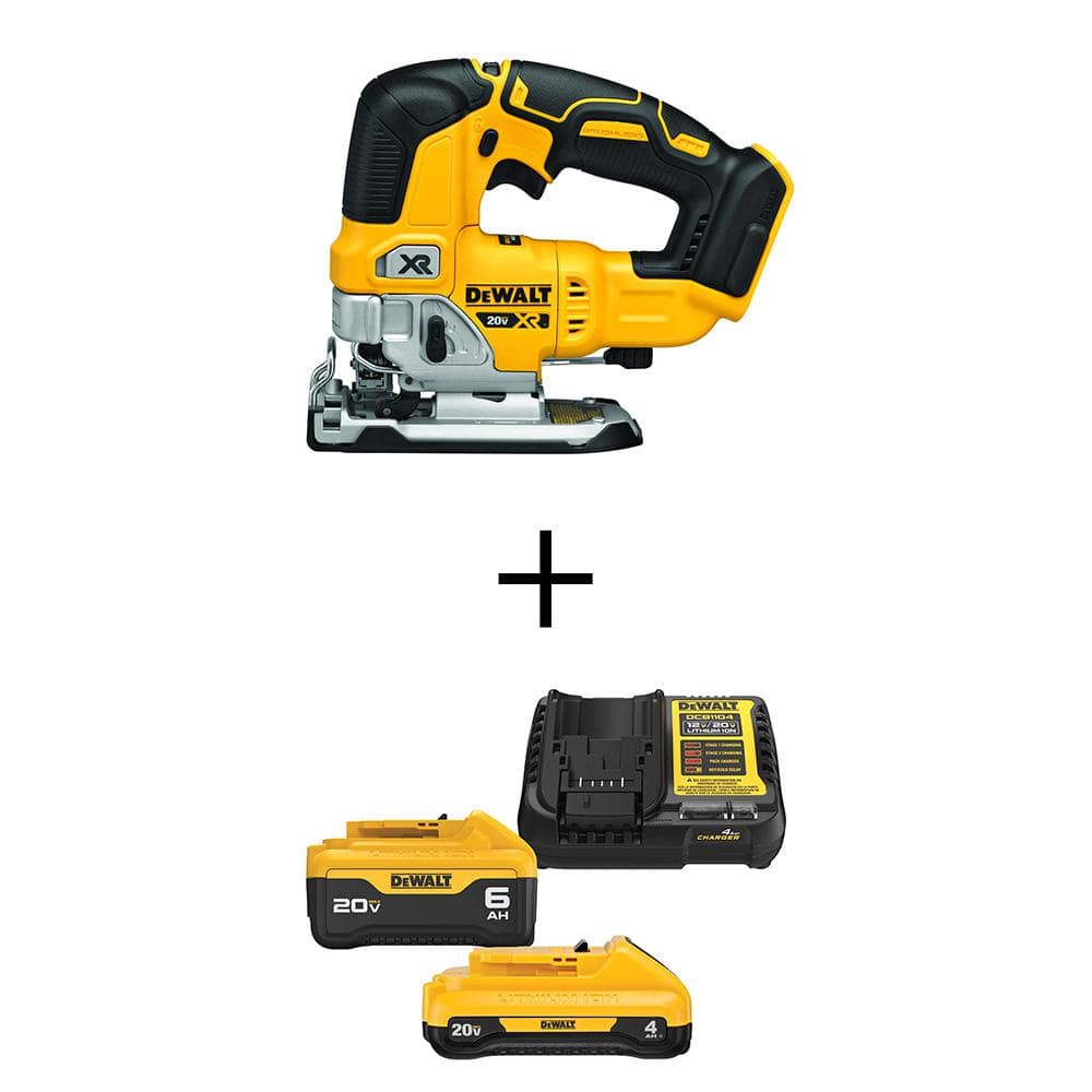Reviews for DEWALT 20V MAX XR Cordless Brushless Jigsaw with 6.0 Ah and