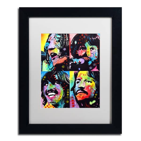 Trademark Fine Art Beatles by Dean Russo People Wall Art 18 in. x 22 in.