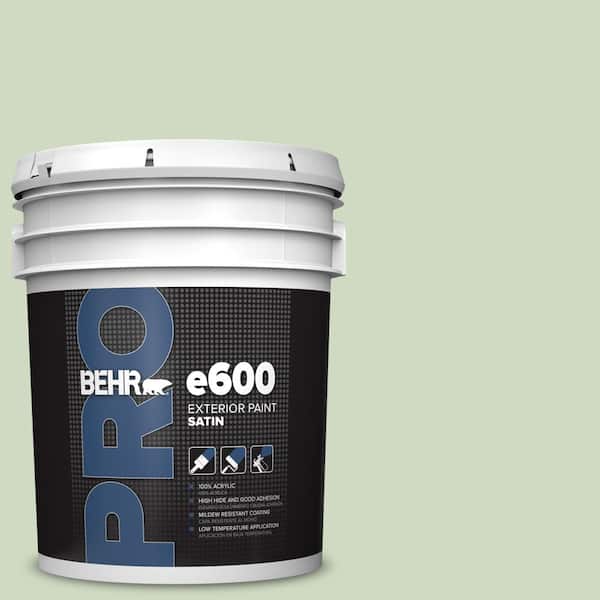 BEHR PRO 5 gal. #M380-2 Glade Green Satin Exterior Paint