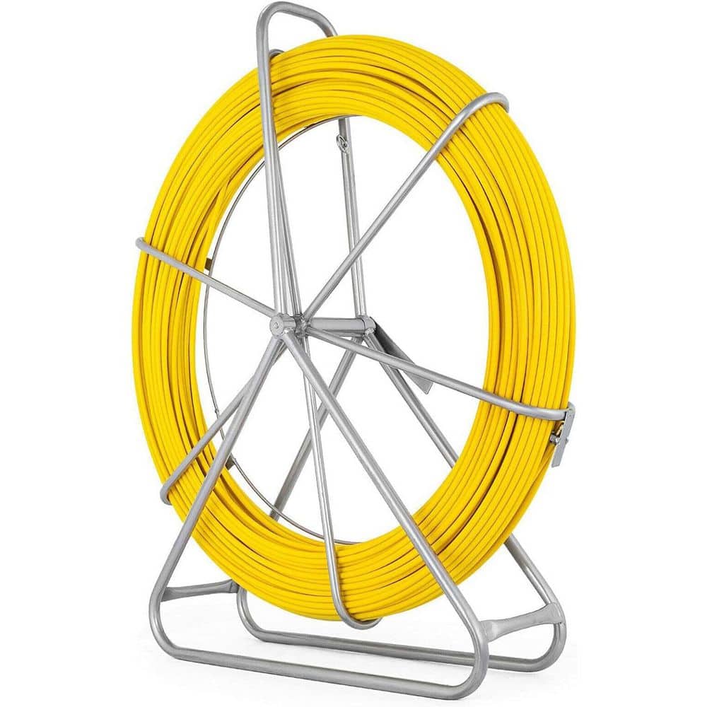 656 ft. Fiberglass Duct Rodder Fish Tape Puller with Cage and Wheel Stand Durable Steel Reel Stand price history on PriceWatchPro