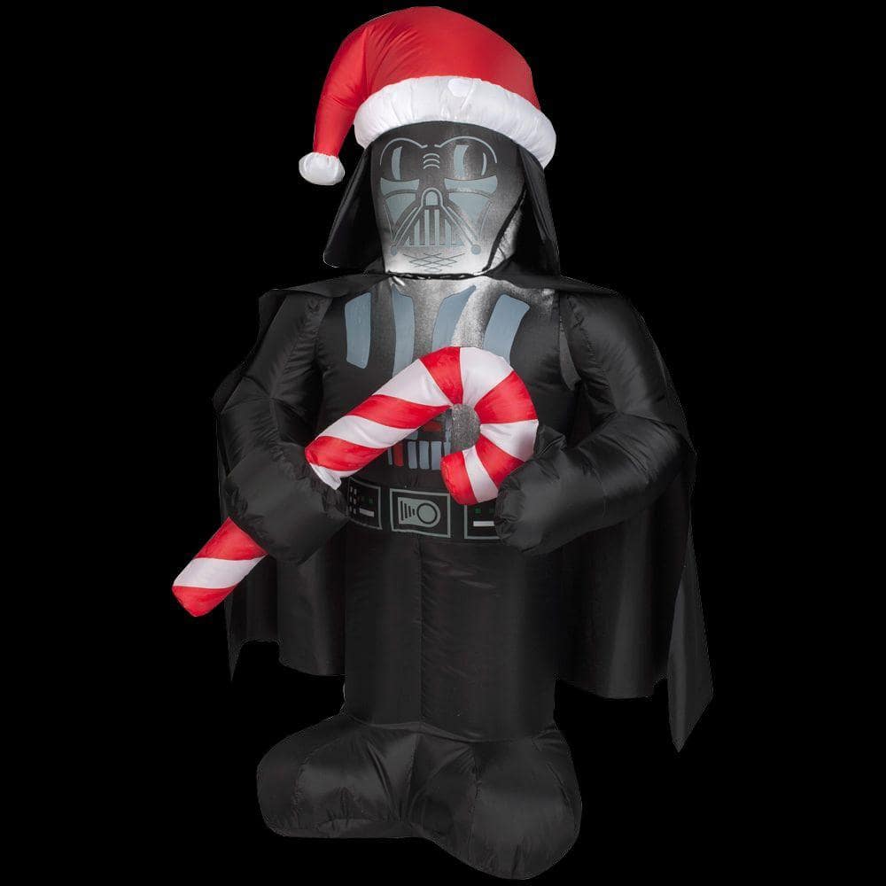 Gemmy 3.5 ft. LED Inflatable Outdoor Darth Vader 34782 - The Home Depot