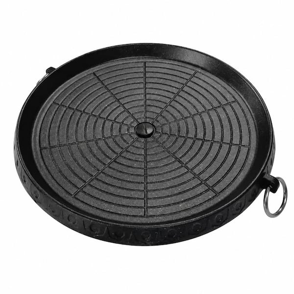 Korean Style BBQ Grill Pan with Maifan Stone Nonstick Coating, Smokeless Barbecue Plate for Indoor and Outdoor