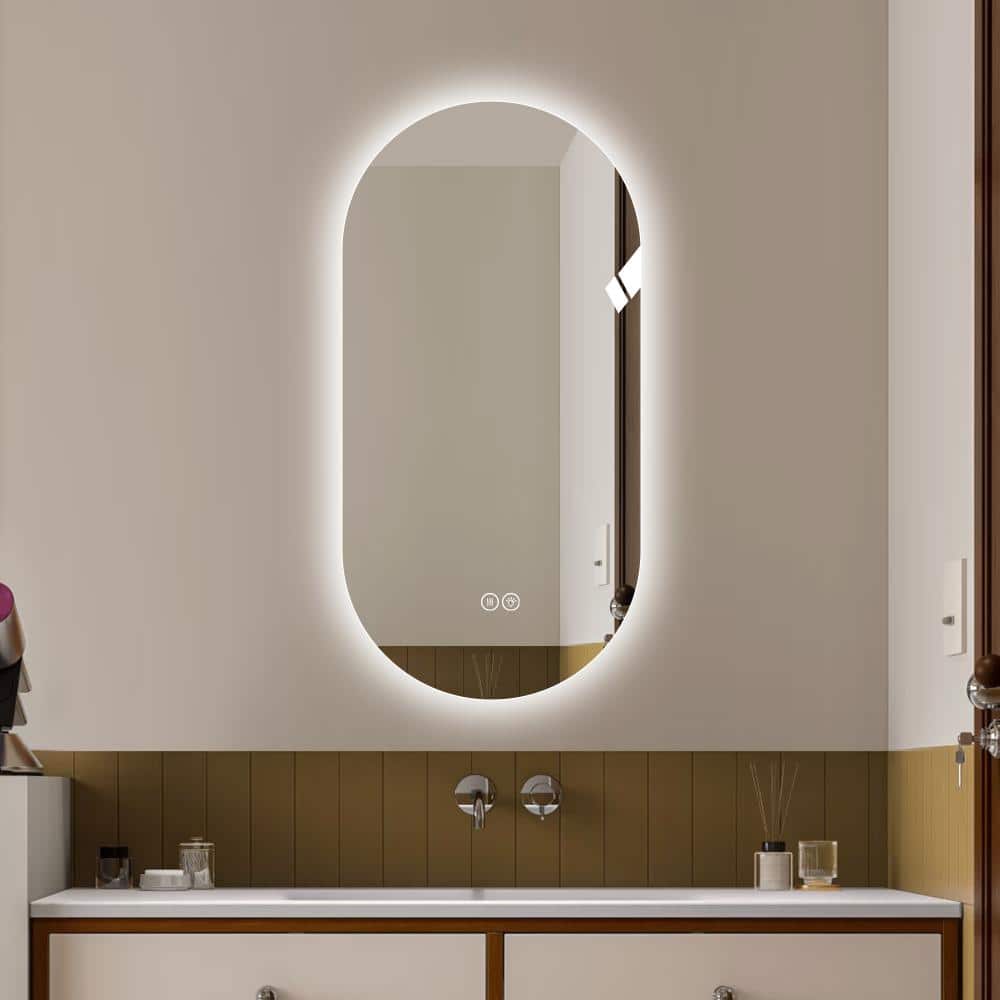 48x24 inch Smart Wall Mounted LED Touch Screen Anti-fog Mirror Bathroom Mirror Barber Shop Mirror price history on PriceWatchPro