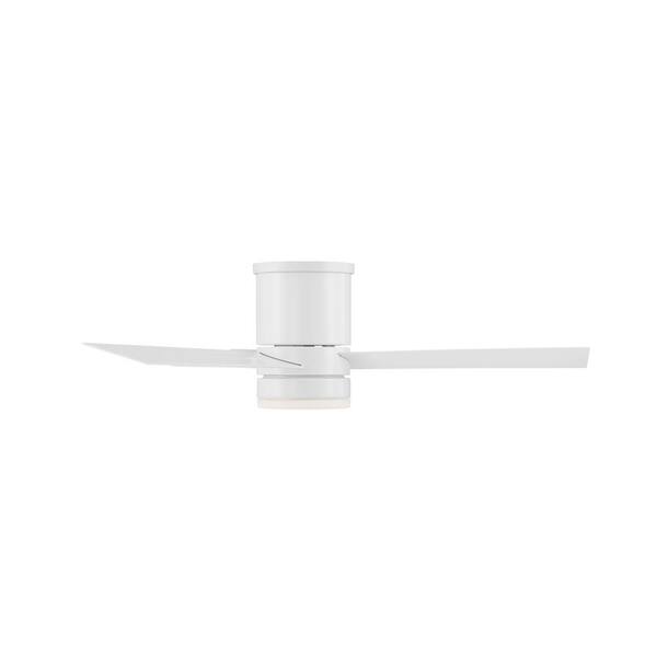 Modern Forms Axis 44 in. Smart Indoor/Outdoor 3-Blade Flush Mount