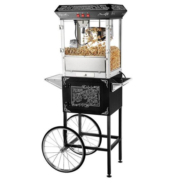 Great Northern Old Time 8 oz. Popcorn Machine & Cart