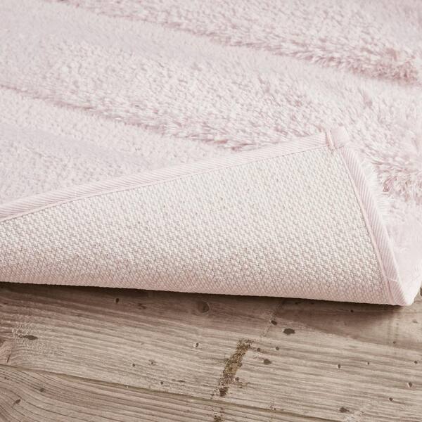 pearl blush bathroom rugs