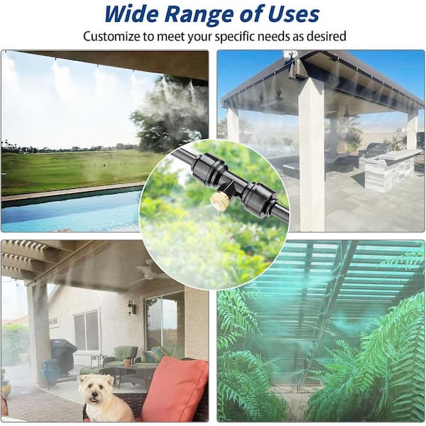 Fog Watering Hose Irrigation System For Garden Sprinkler