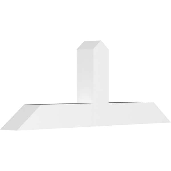 Ekena Millwork Portland 60 in. W x 22.5 in. H x 6 in. D Signature Polyurethane Bracket