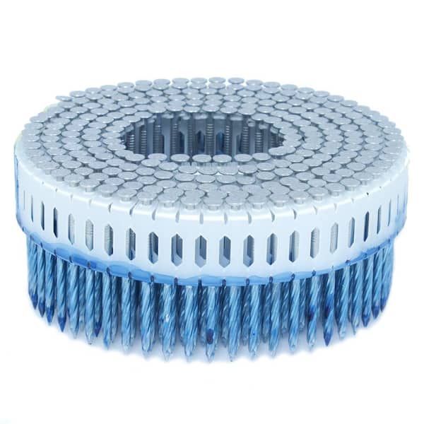 1.875 in. x 0.099 in. 0-Degree Screw Aluminum Plastic Sheet Coil Nail 4,000 per Box
