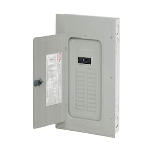 BR 150 Amp 20-120/240-Volt Space 40-Circuit Main Breaker Plug-On Neutral Load Center with Outdoor NEMA 3R Cover