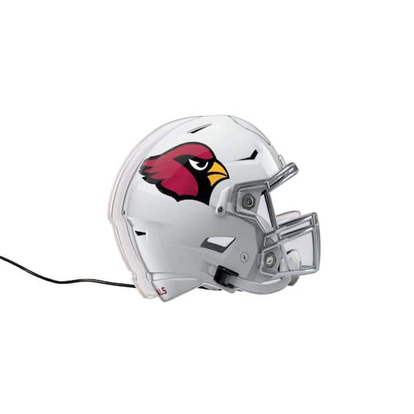Evergreen Arizona Cardinals White NFL Football Helmet Desklite LED Decor