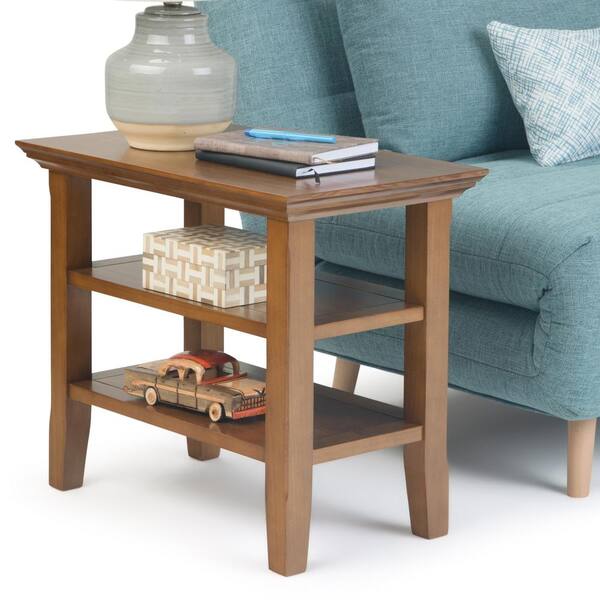 simpli home acadian narrow side table