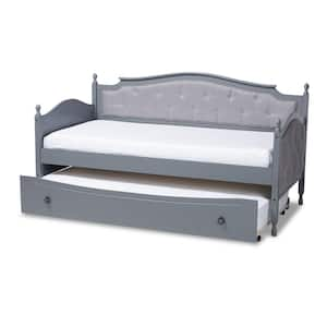 Marlie Gray Twin Trundle Daybed