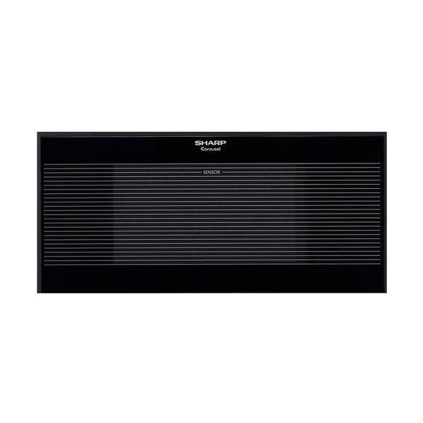 Sharp 1.5 cu. ft. Over the Counter Microwave in Black with