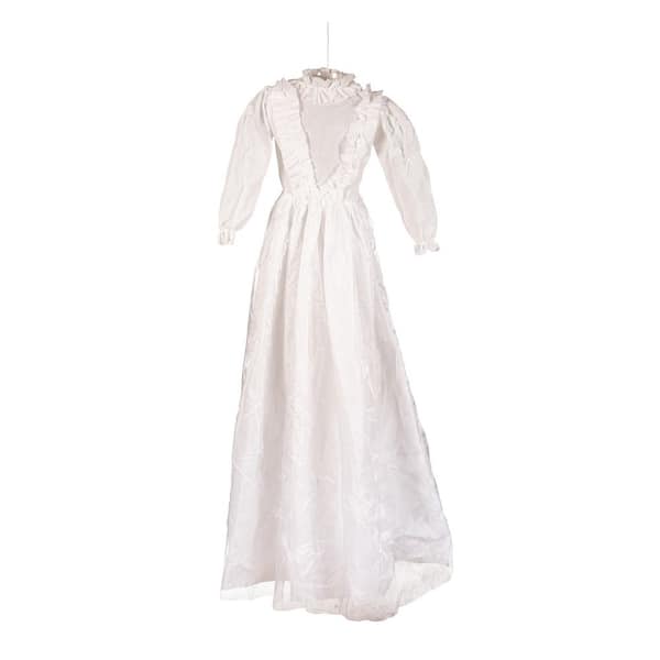 55 in. Ghost Dress with LED Lights Hanging Decor Halloween Prop