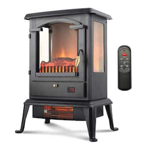 LifeSmart LifePro 1500-Watt Large Room 3-Sided Portable Electric Infrared Stove Space Heater