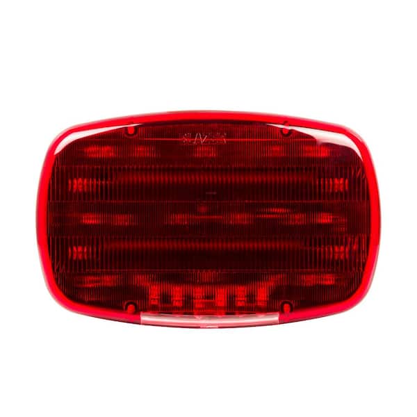 Blazer International Warning Light 6-1/4 in. LED Triple Function Emergency Lamp Red with Magnetic Base