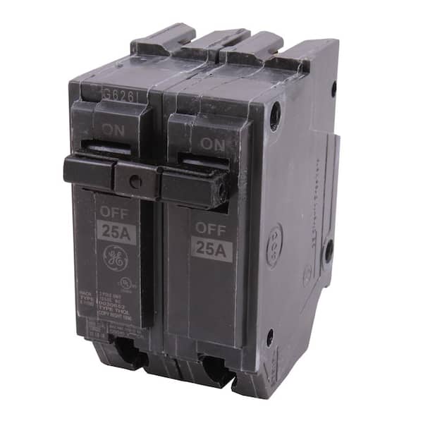 GE 25-Space Amp 2 in. Double-Pole Circuit Breaker