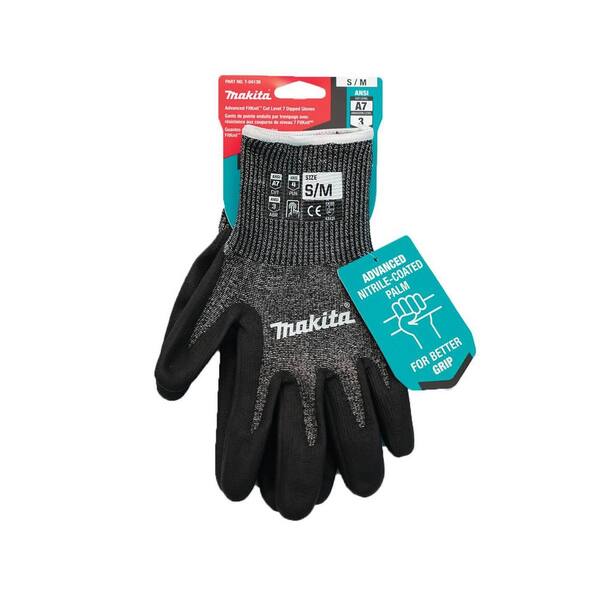 Makita Advanced FitKnit Cut Level 7-Nitrile Coated Dipped