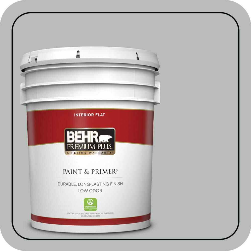 5 gal. #T18-19 Quiet Time Flat Low Odor Interior Paint & Primer price history on PriceWatchPro