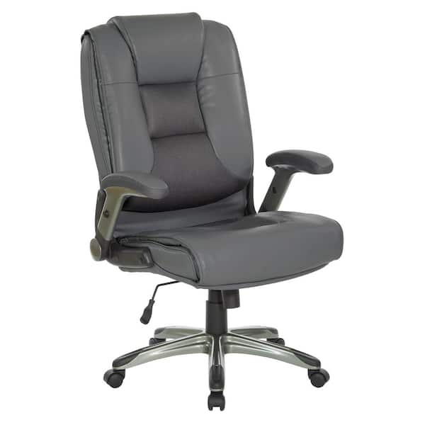 Charcoal Gray Office Star Products Executive Chairs Ech52607 Ec42 64 600 