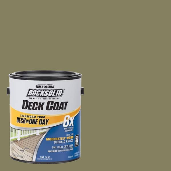 Rust-Oleum RockSolid 1 gal. Sage Exterior 6X Deck Coat