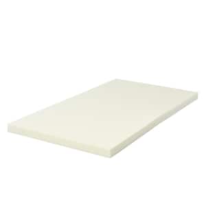 3 in. Bed Mattress in Beige Topper Air Cotton for All Night's Comfy Soft Mattress Pad Full