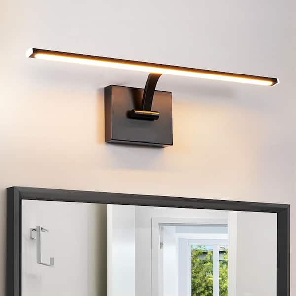 Ernesta Industrial 23.6 in. W 1-Light Integrated LED Vanity Light-Adjustable Design for Vanity Light or Picture Light