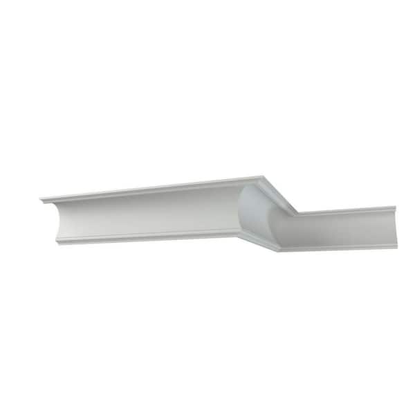 Ekena Millwork Danielle 7.875 in. D x 6 in. W x 12 in. L Polyurethane Crown Moulding Sample