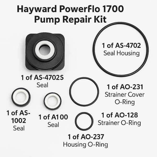 Hayward PowerFlo 1700 Go-Kit