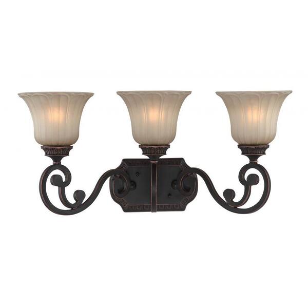 Filament Design 3-Light Antique Bronze Bath Light