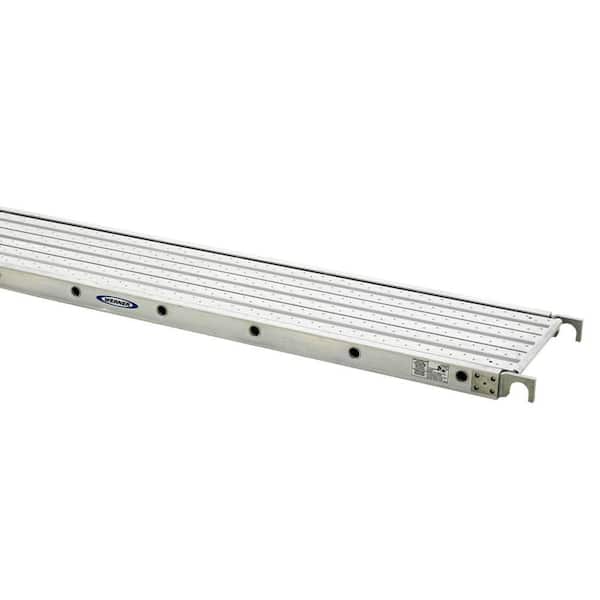 Werner 7 ft. Aluminum Decked Aluma-Plank with 250 lb. Load Capacity