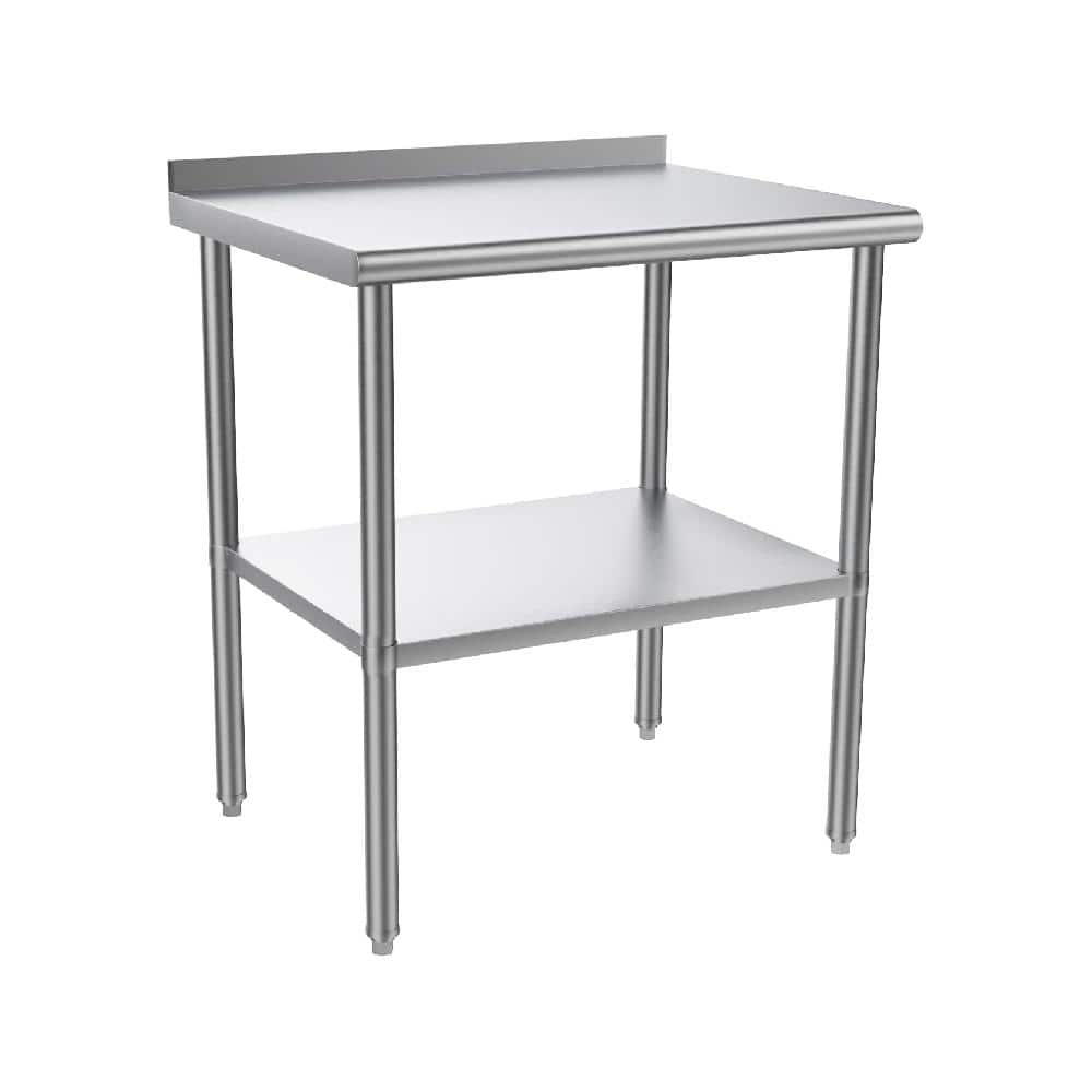 Karl home 30 in. x 24 in. Stainless Steel Kitchen Prep Table Kitchen ...