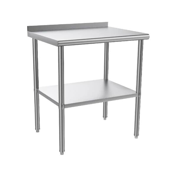 Winado 30 In. X 24 In. Stainless Steel Kitchen Prep Table Kitchen 