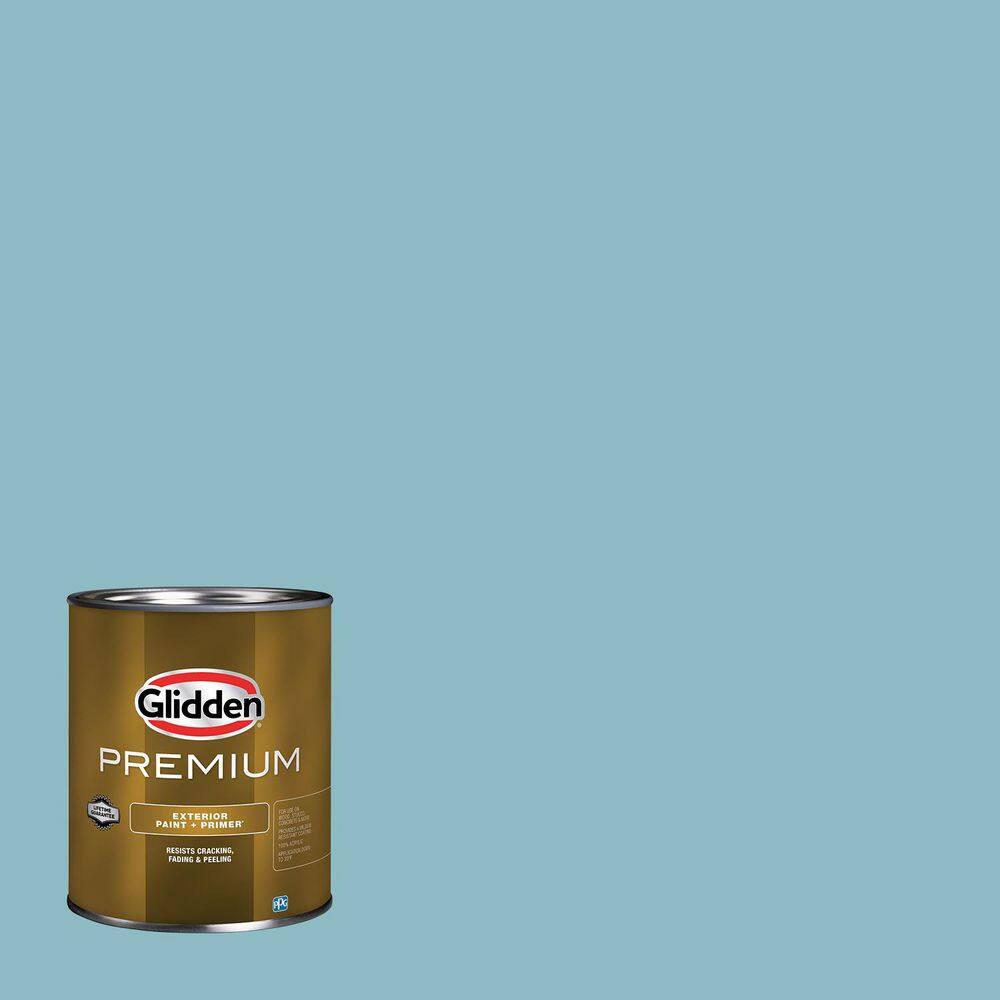 1 qt. Kingston Aqua PPG1150-4 Semi-Gloss Exterior Latex Paint price history on PriceWatchPro
