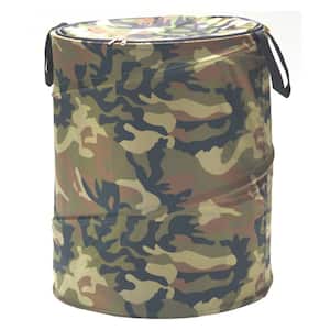The Original Bongo Bag Camo Collapsible Polyester Hamper with Lid