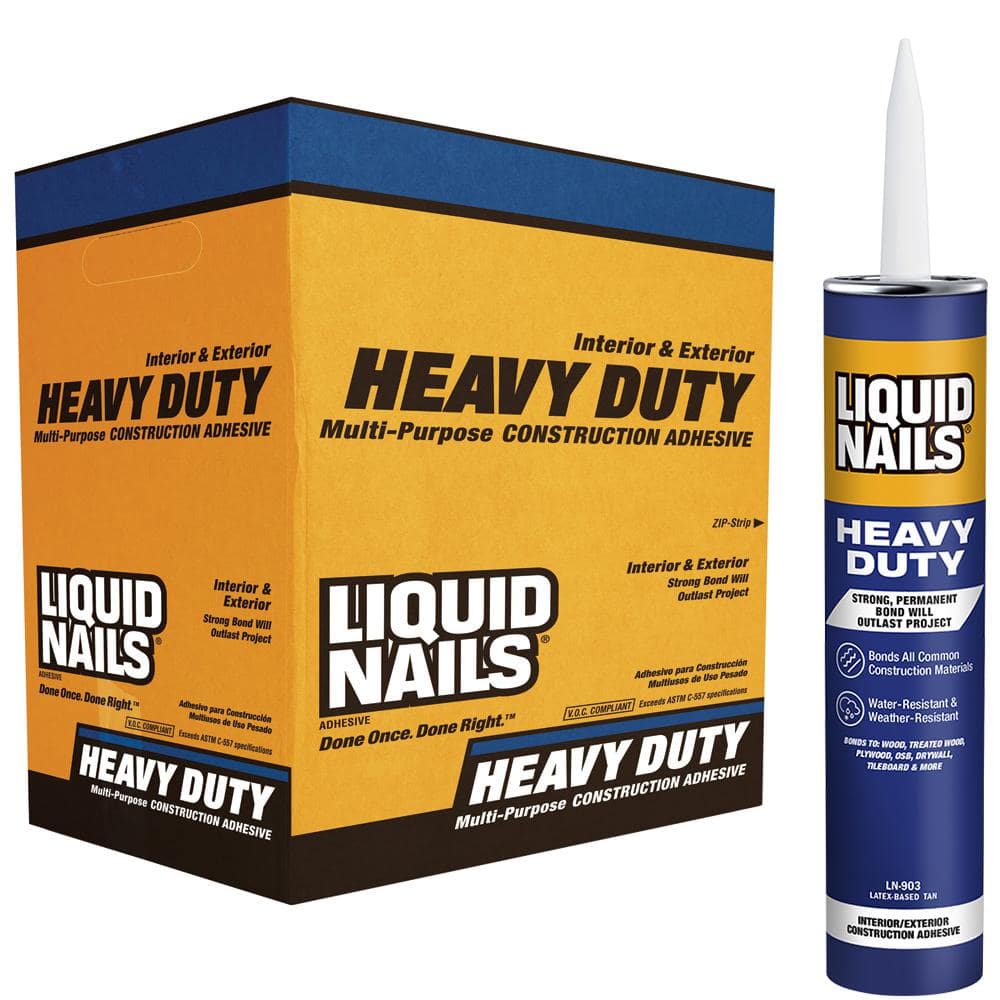 Liquid Nails Heavy Duty Construction Adhesive (10 oz.) - JMP Wood