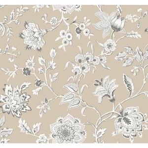 Sutton Taupe Wallpaper Roll