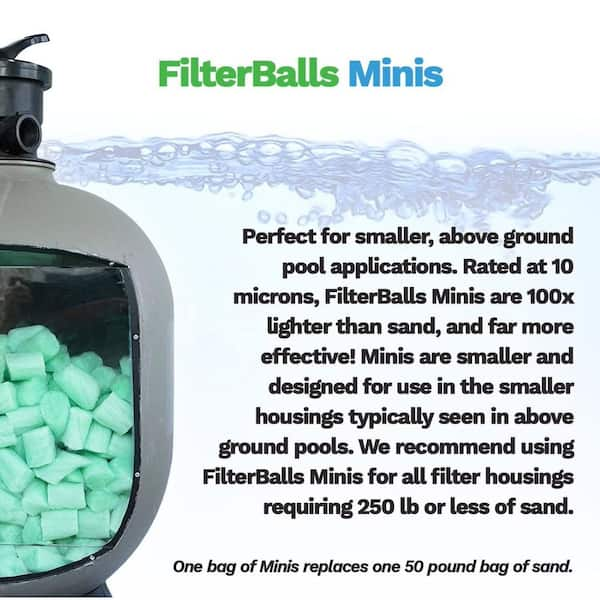 FILTERBALLS FilterBalls Minis - 5 bags equals 5 bags of sand mini 