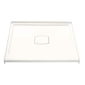 Archer 48 in. x 36 in. Single Threshold Shower Base with Removable Cover in White