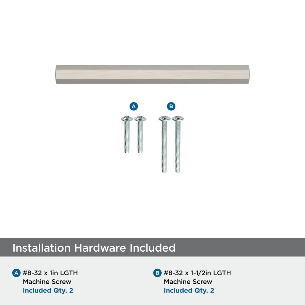 3 Inch Satin Nickel Modern Brushed Bar Pull