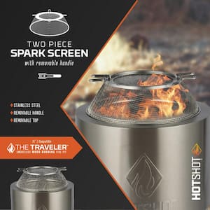 Dome Fire Pit Spark Screen (20-60)