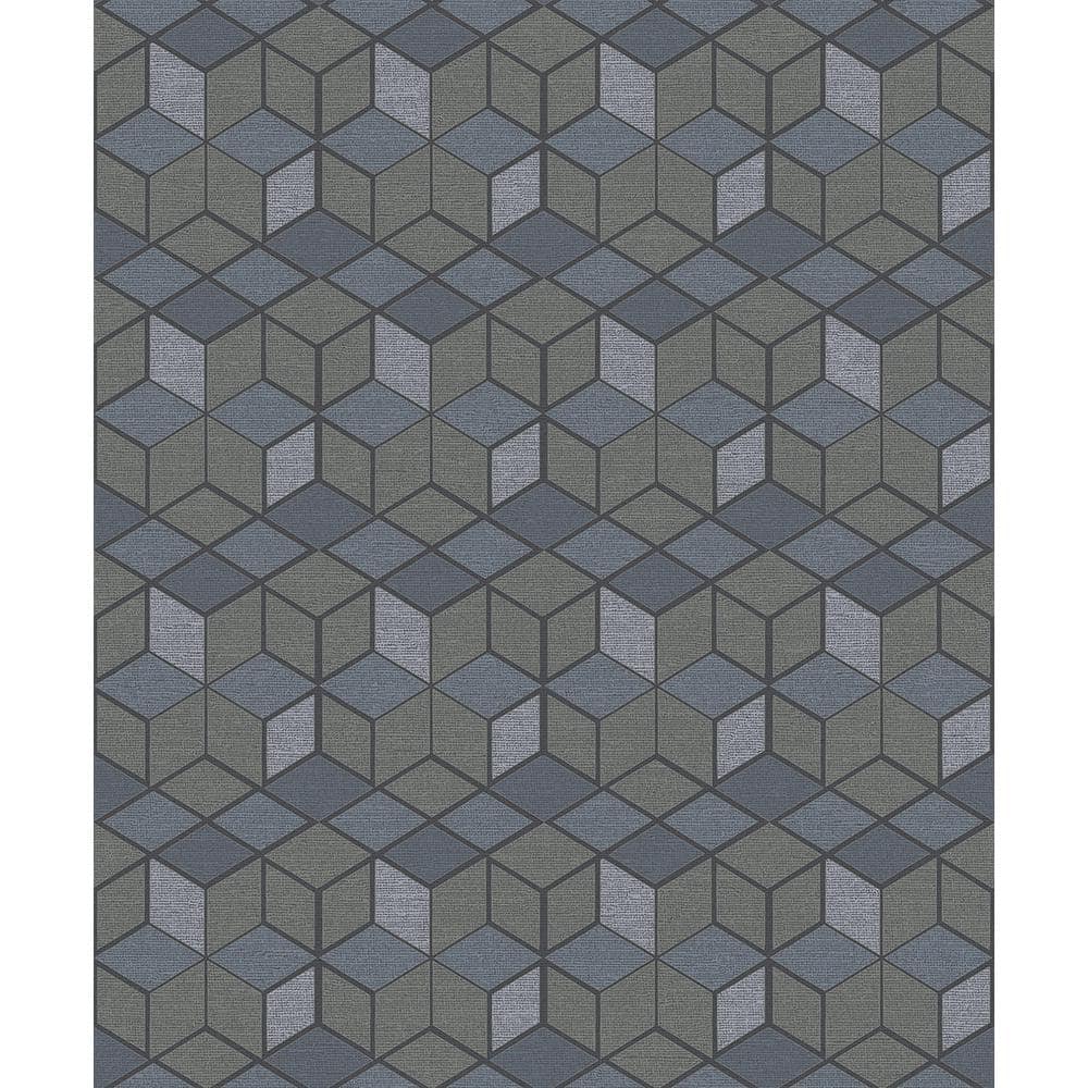 Joanne Taupe Blox Paper Strippable Wallpaper (Covers 57.8 sq. ft.)